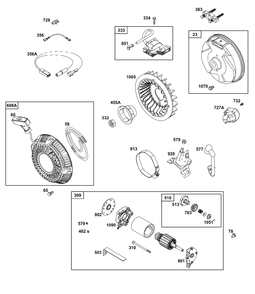 Part Location Diagram of 594737 Briggs and Stratton Screw